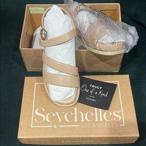 Seychelles Women's Cream Sandals